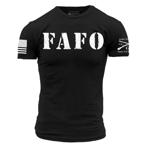 Grunt Style Out Fking Standing Men's T-Shirt