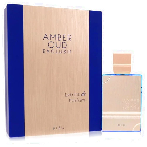 Al Haramain Orientica Amber Oud Execlusif Extrait De Parfum Bleu Eau De Parfum Spray for Men 2.0 Ounce