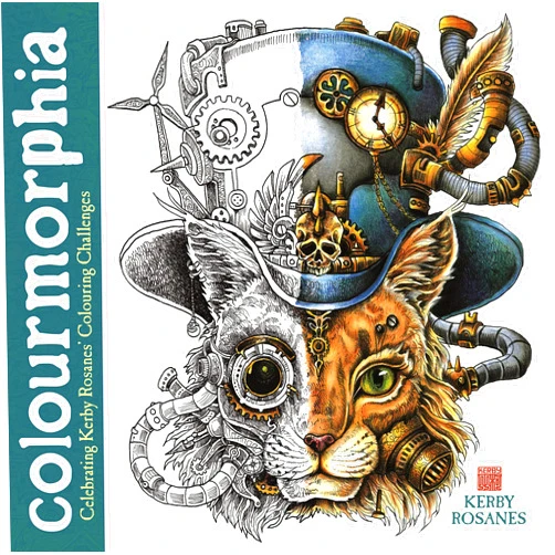 Kerby Rosanes Colourmorphia: Celebrating Kerby Rosanes' Colouring Challenges (Kerby Rosanes Extreme Colouring)
