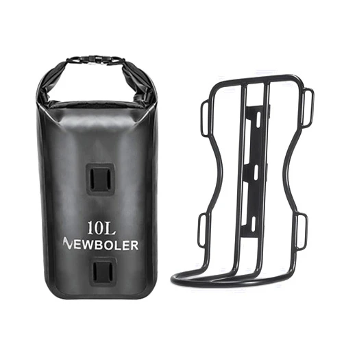 BUZHI Bike Fork Bag 10L Bike Fork Bag Waterproof Dry Bag With Roll Opening Lightweight Portable Bicycle Riding Sacks For Moutain Bikes Road Bikes