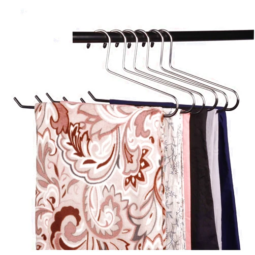 VASLIM 12 Pack Blanket Hangers Heavy Duty Black Vinyl Coated Nonslip - Great for Quilts, Comforters, Table Cloths, Towels, Sleeping Bags,Drapery and bedspreads