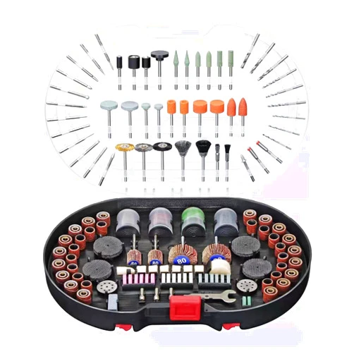 POPULO 305-Piece Rotary Tool Accessories Kit, 1/8-inch Diameter Shanks, Universal Fitment for Easy Cutting, Grinding, Sanding, Sharpening, Carving and Polishing, Storage Case.…