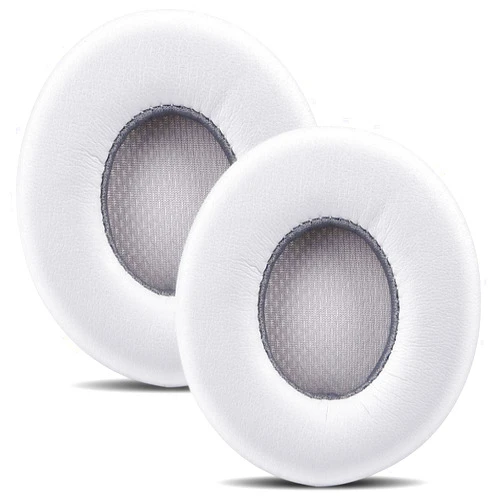 JEWUNO Professional Replacement Ear Pads,Earpads Compatible with Beats Solo 2 & Solo 3 Wireless On-Ear Headphones,Soft Protein Leather,Noise Isolation Memory Foam,Strong Adhesive Tape,2 Pieces