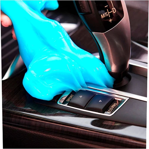 PULIDIKI Car Cleaning Gel Universal Detailing Kit Automotive Dust Car Crevice Cleaner Slime Auto Air Vent Interior Detail Removal for Car Putty Cleaning Keyboard Cleaner Car Accessories Blue