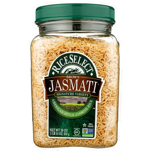 Ricе Sеlеct Jasmati Ricе - Brоwn - Casе оf 4-30 оz. - Bulk Buy