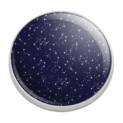 GRAPHICS & MORE Stars and Zodiac Constellations Pattern Golfing Premium Metal Golf Ball Marker