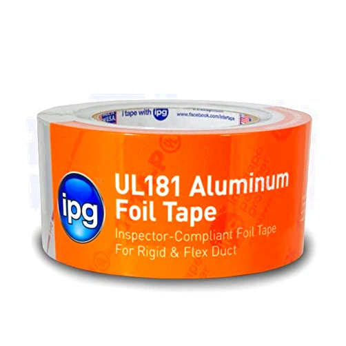 Intertape Polymer Group IPG - Industrial 5011 UL181 Aluminum Foil Tape, 3
