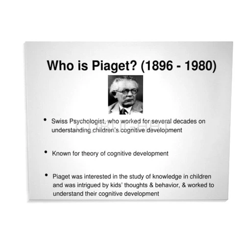 CUBUGHHT Jean Piaget Psychologists Quote Art Posters 3 Canvas Painting Posters And Prints Wall Art for Living Room Bedroom Decor 16x12inch(40x30cm)
