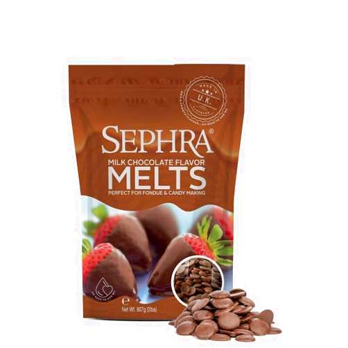 Sephra Fountain-ready Milk Chocolate Flavor Melts - 2lb Bag