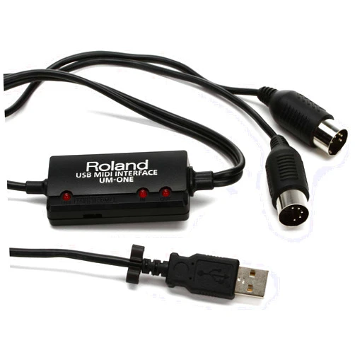 Roland UM-ONE-MK2 One in Two Out Midi Cable