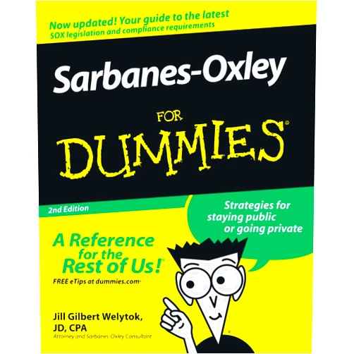 By Jill Gilbert Welytok (Author) Sarbanes-Oxley For Dummies