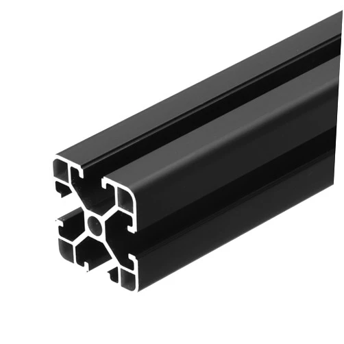 uxcell T Slot 4040 Aluminum Extrusion Profile European Standard 400mm x 40mm Anodized Black Linear Rail Extrusion Frame for 3D Printer, CNC, DIY