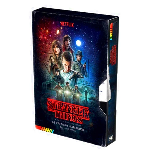 Pyramid International Stranger Things A5 Premium Notebook VHS-Style Season 1 - Official Merchandise