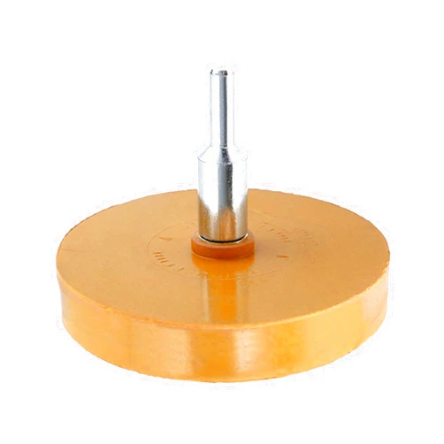Zaviftie 88mm Rubber Eraser Wheel Pad Practical Car Polish Auxiliary Tool Rubber Disk Decal Eraser Wheel Car Sticker Remover Sign
