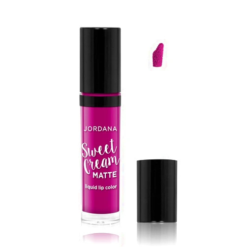 Jordana (3 Pack) JORDANA Sweet Cream Matte Liquid Lip Color Pomegranate Pie