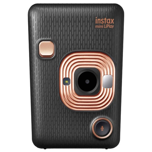 instax Mini LiPlay 2-in-1 Hybrid Instant Photo Camera and Printer with 2.7 inch LCD Screen, Mini Film formT,Elegant Black