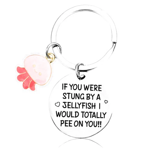 simarro Funny Keychain, Best Friend Keychain Friendship Keychain Unique Friendship Gift Birthday Gift for Sister Best Friend