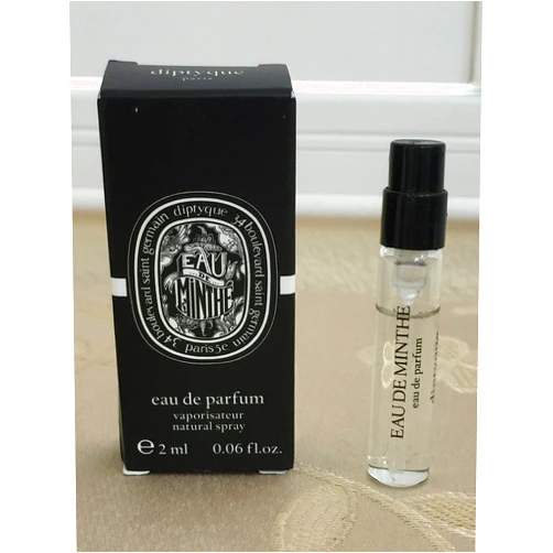 DIPTYQUE 34 Boulevard Saint Germain Eau De Parfum Eau De Minthe 0.06oz