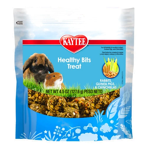 Kaytee Healthy Bits Treat Rabbit and Guinea Pig 4.5 oz