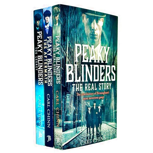 Carl Chinn Peaky Blinders Collection 3 Books Set By Carl Chinn (The Real Story, The Legacy, The Aftermath)