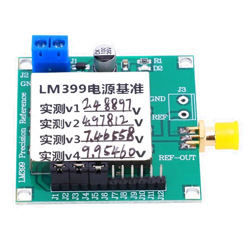 EVTSCAN Voltage Reference Module 2.5V/5V/7.5V/10V Output High Accuracy LM399 Electronic Components
