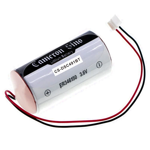 Nvobry Replacement Battery for DSC WT4911, WT8911, WT4911R Wireless Outdoor Sire, Impassa Wireless Siren, 2 Way Wireless External Siren, WT4911BATT ER34615M-T1 (14500mAh) Li-MnO2