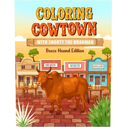 By Diana Witherspoon Rivera (Author), Kulunu Podinilame (Illustrator), Hanah Ayyubkhan (Illustrator), Michael Kim Witherspoon II (Photographer), Becky Billikas (Contributor), Safeeya Nijan (Contributor) & 3 more Coloring Cowtown with Shorty the Brahman: Booze Hound Edition