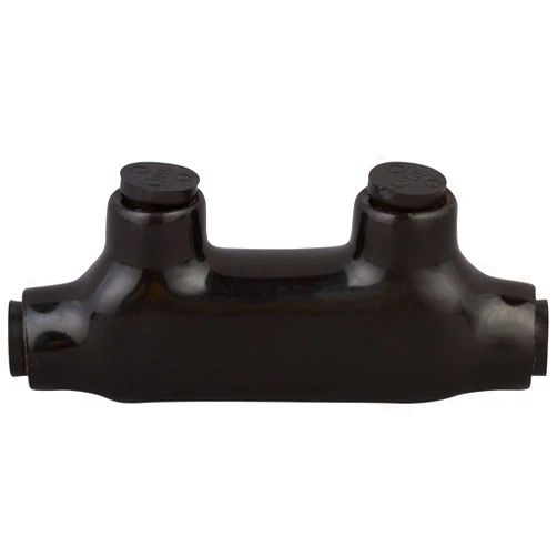 Morris Products 97021 Black Insulated in-Line Splice 250-6 Wire Range, 5-Pack