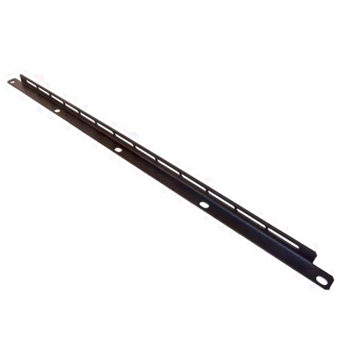 VFI AVFI 9107 1U Lacing Bar, Metal with Black Finish; Mounts to Rack, Furniture Sidewall or Wall; 1U & 19