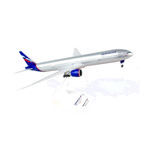 Daron Skymarks Aeroflot 777-300 1/200 with Gear Model Kit