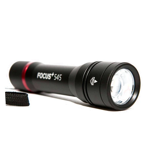 NiteRider Focus+ 545 Handheld Flashlight Professional Grade USB Rechargeable Light Beam Adjustable