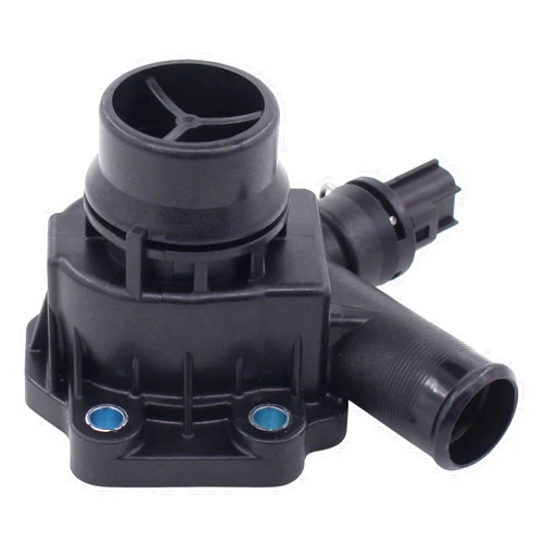 XtremeAmazing Engine Coolant Thermostat Housing Assembly for Volvo V70 S80 S60 XC90 XC70 for Land Rover LR2 2008-2012