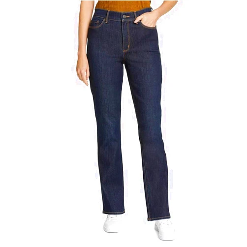 Eddie Bauer Women's Voyager High-Rise Bootcut Jeans - Curvy