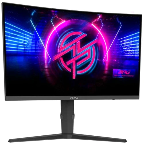 MSI MPG 275CQRXF 27-inch 2560 x 1440 (QHD) Computer Monitor, 240Hz, Adaptive-Sync, HDR Ready, HDMI, VGA Port, Display Port,VESA Mountable, Tilt, Speaker, 0.5ms, Black