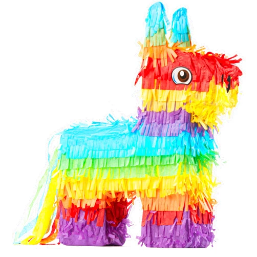 The Award Box Donkey Pinata Animal Theme Birthday Party Decorations 16.5 in