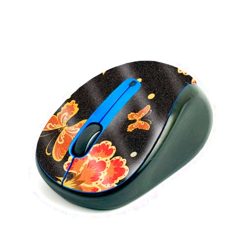 MIGHTY SKINS MightySkins Glossy Glitter Skin for Logitech M325 Wireless Mouse - Flower Dream | Protective, Durable High-Gloss Glitter Finish | Easy to Apply, Remove, and Change Styles | Made in The USA