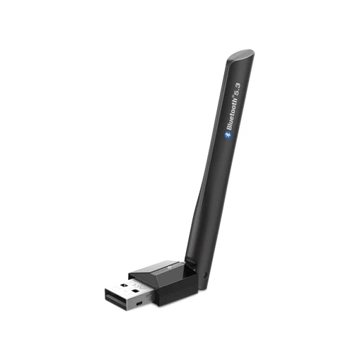 TP-Link USB Bluetooth Adapter for PC, Bluetooth 5.3 Long Range Receiver, Plug and Play, Adjustable Antenna, Supports Windows 11/10/8.1/7 for Desktop, Laptop, PS5/PS4/Xbox Controller (UB500 Plus)