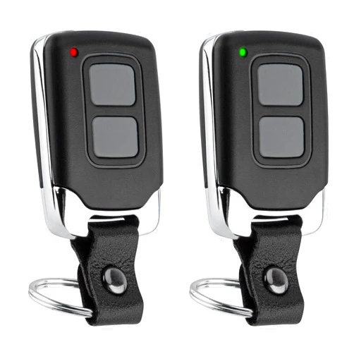 LAWOHO 2 Garage Door Opener Remote Control Compatible with Lift Master Sears Craftsman Chamberlain 890MAX 893max 371LM 373LM 891lm 893lm 971LM 973LM 81LM, Purple Yellow Orange Red Green Learn Button