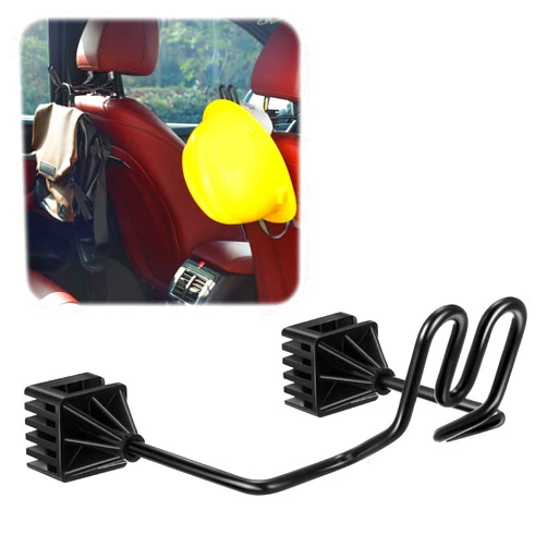 Feekoon 1 Pcs Hard Hat Holder for Truck Car Seat, Car Hat Holder for Truck SUV Car, Caps Clothes Cowboy Hat Holder Car Accessories for Truck Seat to Keep Hat Shape