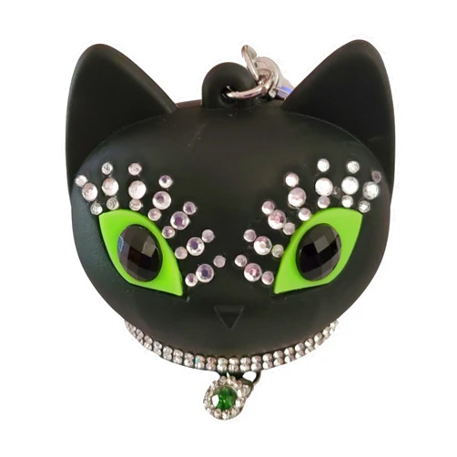 Bath & Body Works Bath and Body Works Glam Black Cat PocketBac Hand Sanitizer Holder
