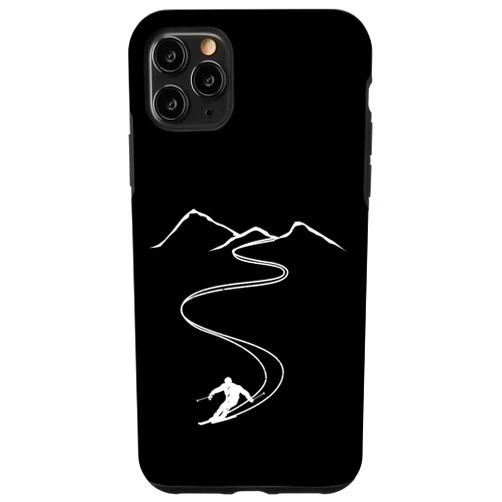 Skifahrer Skifahren und Skitour Ski Geschenk Co Skier Freerider for Skiing or Ski Touring Ski Lift Case for iPhone 11 Pro Max