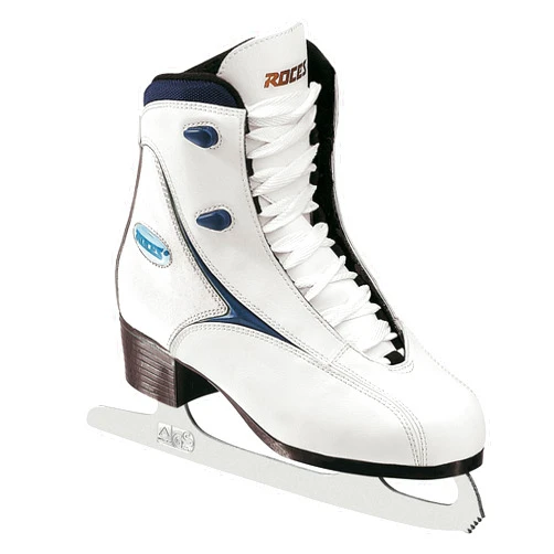 Roces RFG 1 Women's Ice Skates,Off-White (white / blue),2 UK(35EU)