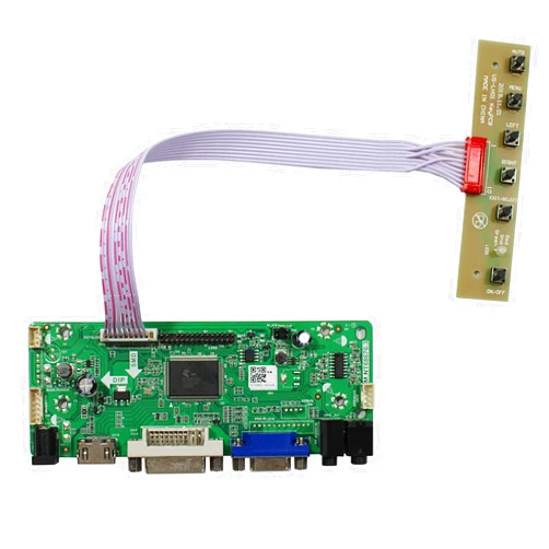 VSDISPLAY HD-MI DVI VGA Audio LCD Controller Board M.NT68676 Compatible with 32