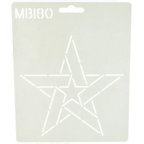 Quilting Creations Five Pointed Star Quilt Stencil, 5