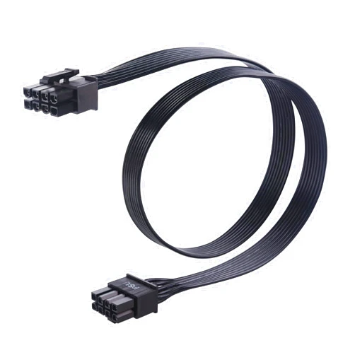 Cable Matters 8 Pin GPU Power Cable 2ft, 8 Pin PSU (EPS/ATX) Male to 6+2 Pin PCIe/GPU Male Cable, Graphics Card Power Cable, Compatible with Corsair Type 3 and Type 4 PSU, Not for EVGA PSU - 2 Feet