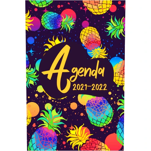 Spanish Edition by Lilian Edición (Author) AGENDA: | 2 páginas = 1 semana | calendario semanal planificador | Organizador 16 meses | Práctico, útil |Piña | Regalo mujer hombre familia y amigos (Spanish Edition)