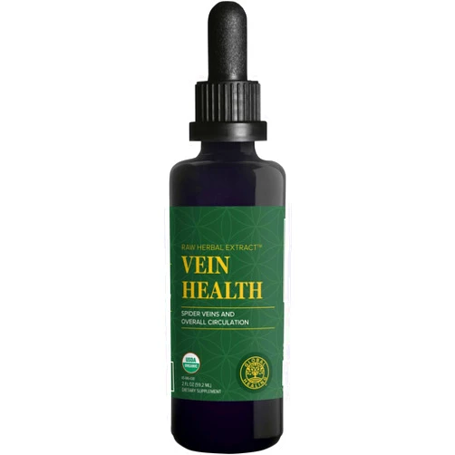 Global Healing Center Global Healing Plant-Based Vein Health Liquid Vegan Supplement Drops to Support Blood Flow & Circulation, Helps with Spider & Varicose Veins for Healthy Legs - Organic Horse Chestnut Root - 2 Fl oz