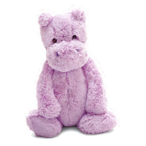 Jellycat Bashful Lilac Hippo Stuffed Animal, Medium 12 inches | Hippopatamus Plush Toy | Classic Children's Gift