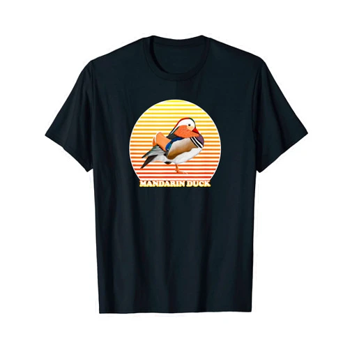 Jz.birds Mandarin Duck Bird Birdlover Birdwatcher Animal Biologist T-Shirt