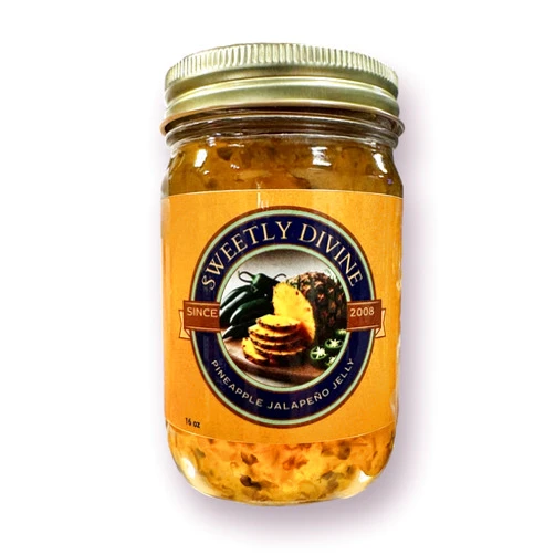 Sweetly Divine Hot Pepper Jelly - Multiple Flavors Available (Pineapple Jalapeno)